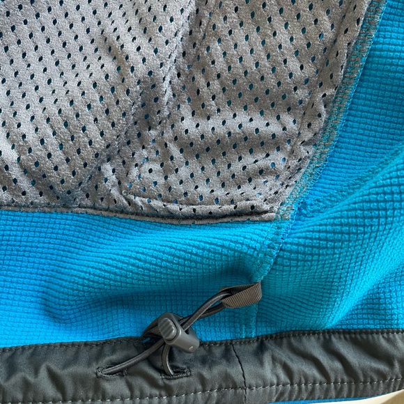 Patagonia Men's Soft Shell Adze Jacket -Bandana Blue Size XL Polartec - Picture 10 of 12